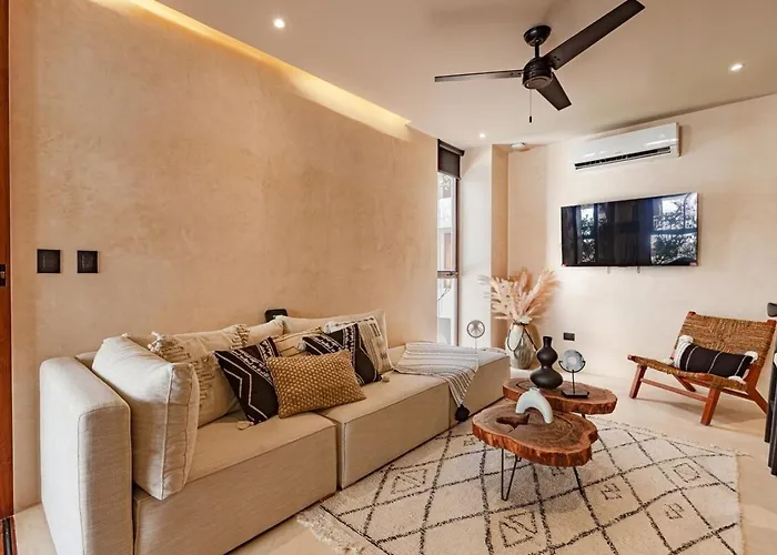 Appartement Encanto Luxe Jungle 10min Beachhot Tubking Tulum
