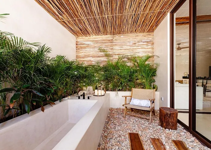 Encanto Luxe Jungle 10min Beachhot Tubking Appartement *