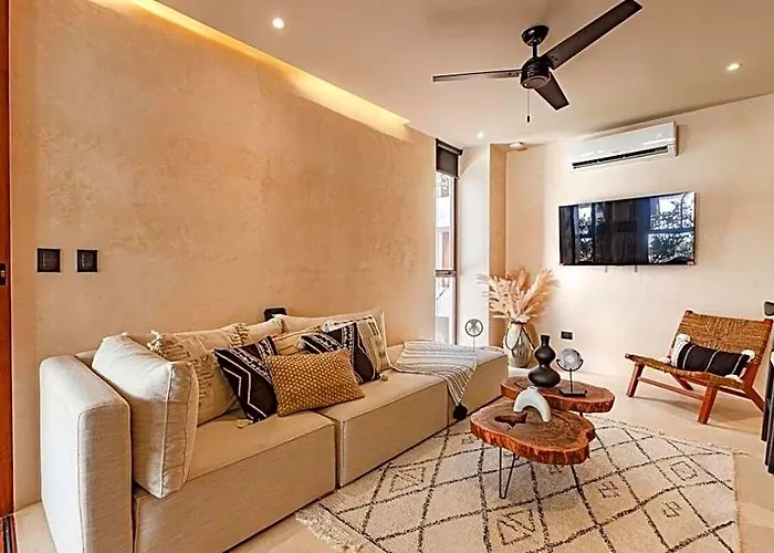 Appartement Encanto Luxe Jungle 10min Beachhot Tubking Tulum